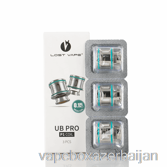 Vape Box Azerbaijan Lost Vape UB PRO Replacement Coils 0.15ohm UB Pro P1 Coils